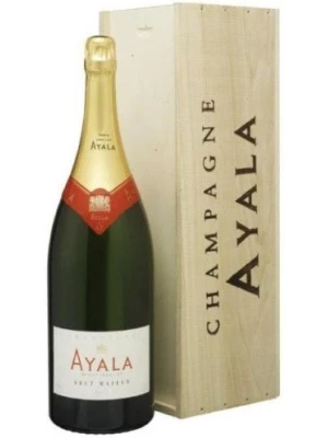 Ayala, Brut Majeur AOC, wooden box 3 л