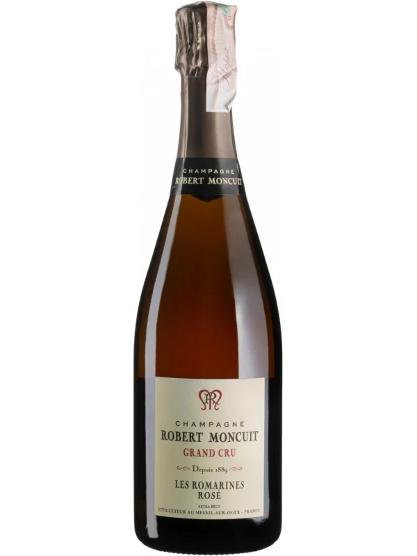 Robert Moncuit, Les Romarines Rose Grand Cru Extra Brut, Champagne AOC