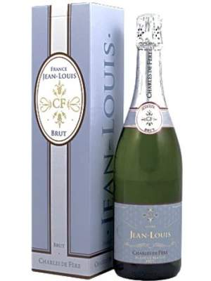 Charles de Fere, Cuvee Jean-Louis Blanc de Blancs Brut, gift box 0.75 л