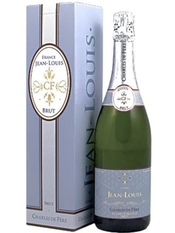 Charles de Fere, Cuvee Jean-Louis Blanc de Blancs Brut, gift box
