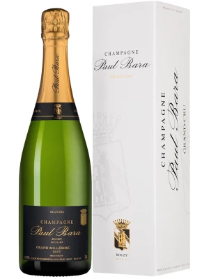 Paul Bara, Grand Millesime Brut, Champagne AOC, gift box 0.75 л 2018
