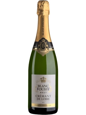 LaCheteau, Blanc Foussy Cuvee Prestige Brut, Cremant de Loire AOP 0.75 л 2021