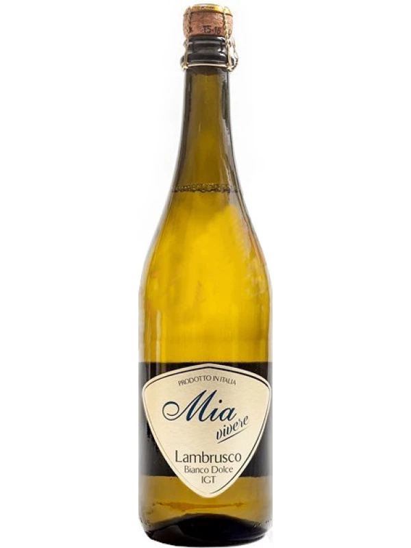 Cantine Quattro Valli, Mia Vivere Lambrusco Bianco Dolce IGT