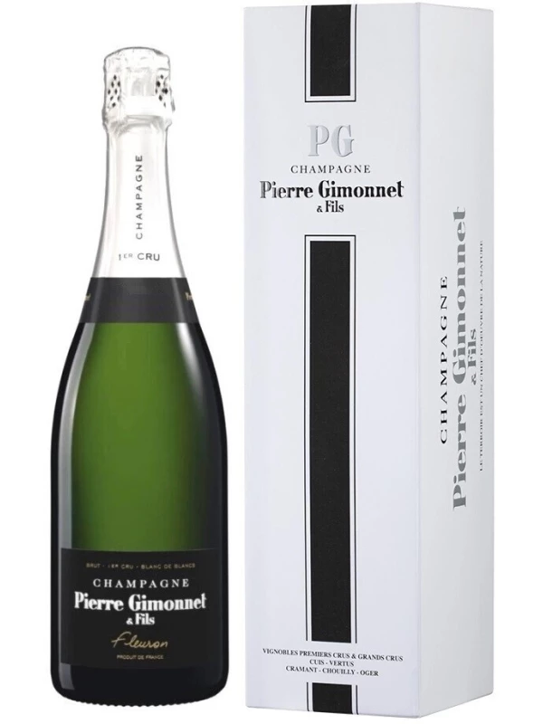 Pierre Gimonnet & Fils, Fleuron Blanc de Blancs Brut 1er Cru, Champagne AOC, gift box