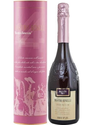 Mastro Binelli Premium Rosato Brut, in tube 0.75 л