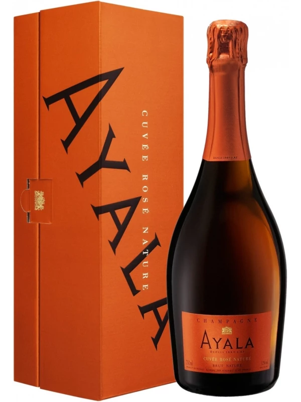 Ayala, Cuvee Rose Nature Brut AOC, gift box