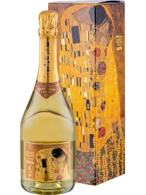 Schlumberger, Cuvee Klimt Der Kuss Brut, gift box 0.75 л 2013