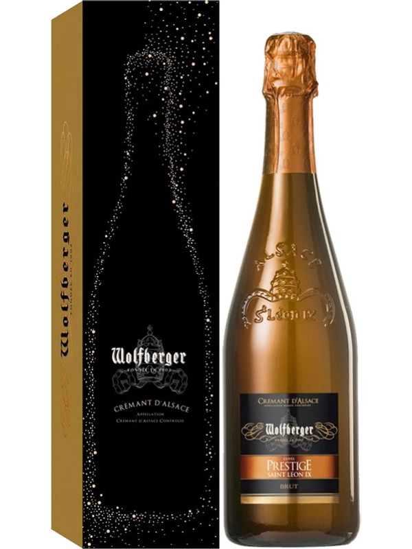 Wolfberger, Cremant d'Alsace Prestige, gift box