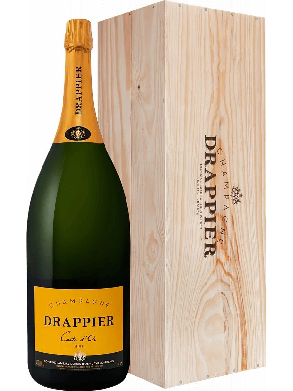 Champagne Drappier, Carte d'Or Brut, Champagne AOC, gift box