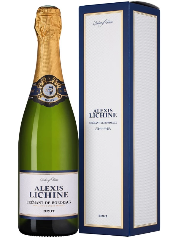 Alexis Lichine, Cremant de Bordeaux AOP Brut, gift box