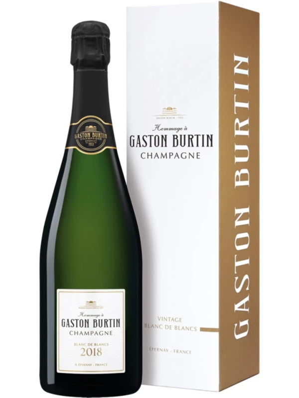 Gaston Burtin Blanc de Blancs, Champagne AOC, gift box
