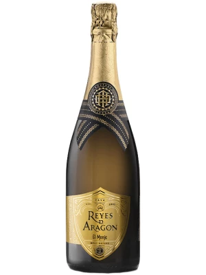 Bodegas Langa, Reyes de Aragon Cava El Monje Brut Nature 0.75 л