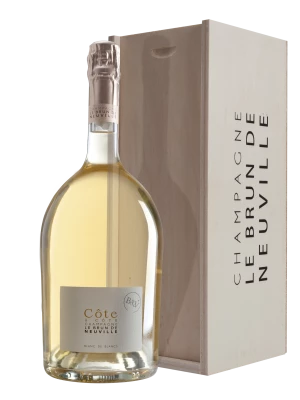 Le Brun de Neuville, Cote a Cote Blanc de Blancs Brut, wooden box 1.5 л