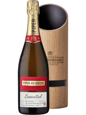 Piper-Heidsieck, Essentiel Cuvee Brut, Amplifier Nature Sound, wooden tube 0.75 л