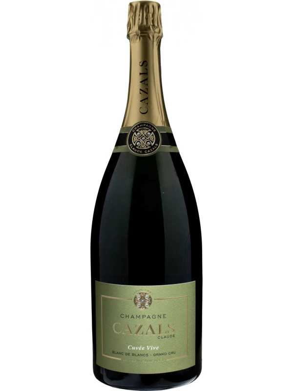 Claude Cazals, Cuvee Vive Blanc de Blancs Grand Cru Extra Brut, Champagne AOC