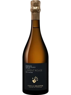 Famille Delouvin, Lieu-Dit L'Arpent Rouge Blanc de Blancs Brut Nature, Champagne AOC 0.75 л 2017