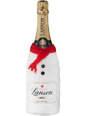 Lanson Black Label Brut, Snowman 0.75 л