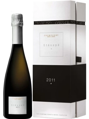 Devaux, Stenope Extra Brut, Champagne AOC, gift box 0.75 л 2011