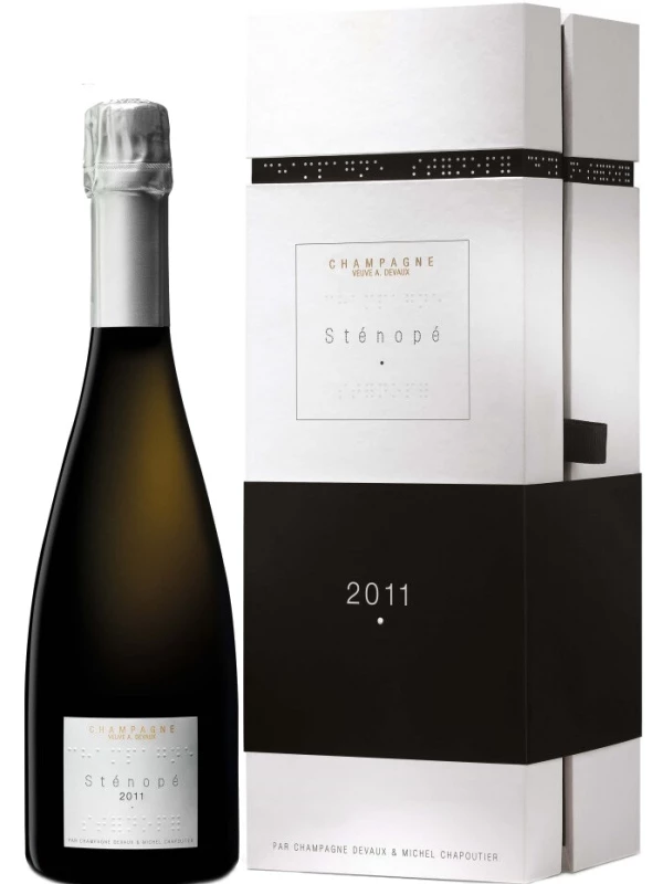 Devaux, Stenope Extra Brut, Champagne AOC, gift box