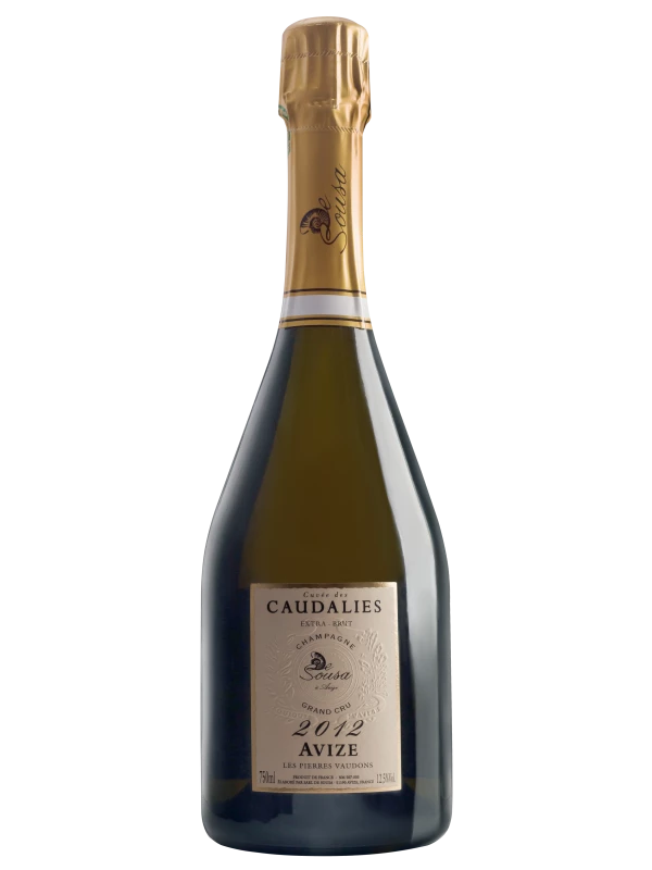 De Sousa, Grand Cru Cuvee des Caudalies Avize Blanc de Blancs Extra Brut Millesime, gift box