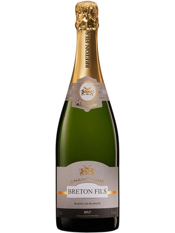 Champagne Breton Fils, Blanc de Blancs Brut, Champagne AOC