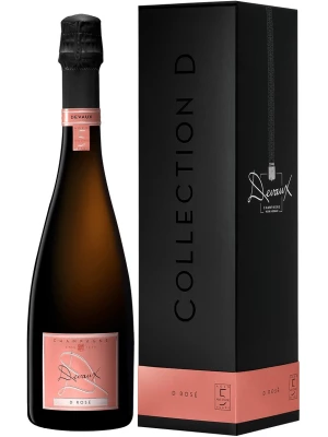 Devaux, D Rose Brut (aged 5 years), Champagne AOC, gift box 0.75 л
