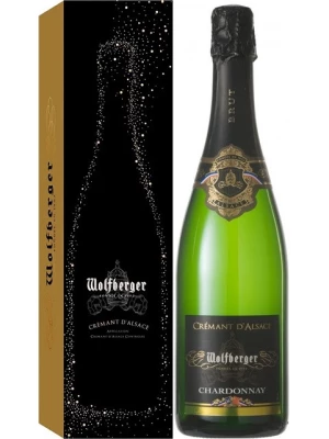 Wolfberger, Cremant d'Alsace Chardonnay, gift box 0.75 л