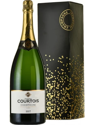 Pierre Сourtois, Brut, Champagne AOC, gift box 1.5 л
