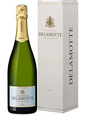 Delamotte, Brut, Champagne AOC, gift box 0.75 л