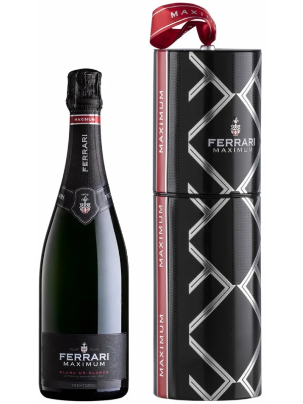Ferrari, Maximum Blanc de Blancs, Trento DOC, in tube