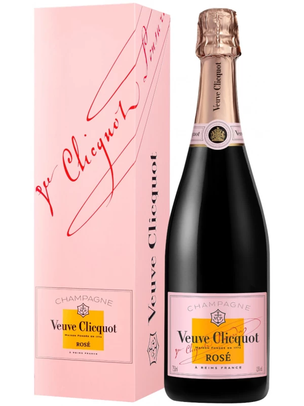 Veuve Clicquot, Brut Rose, with gift box