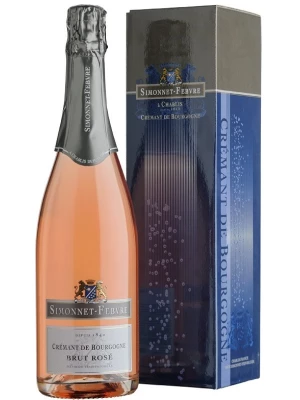Simonnet-Febvre, Cremant de Bourgogne Brut Rose, gift box 0.75 л