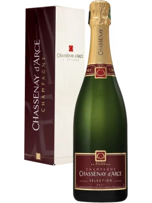 Champagne Chassenay d'Arce, Selection Brut, gift box 0.75 л