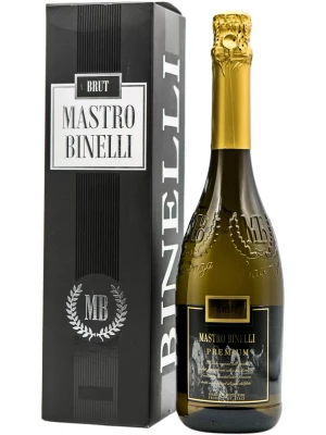 Mastro Binelli Premium Brut, gift box 0.75 л