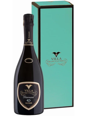 Villa Franciacorta, Diamant Pas Dose, Franciacorta DOCG gift box 0.75 л 2018