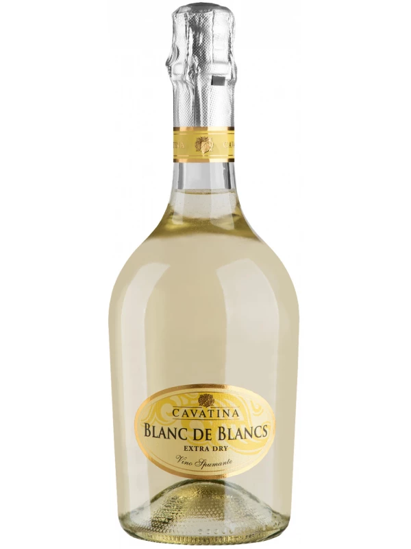 Cavatina Blanc de Blancs Extra Dry, bottle Atmosphere