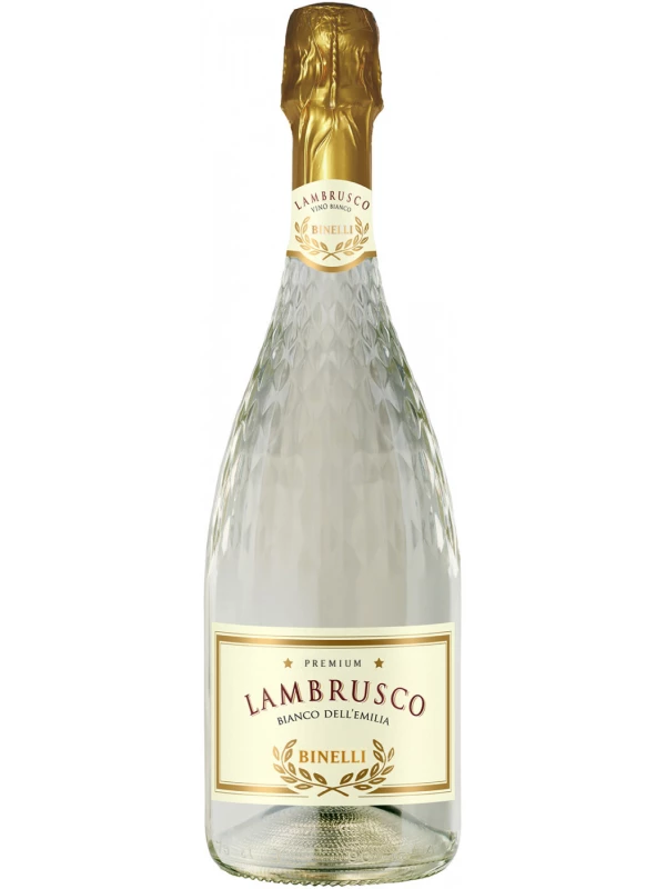Binelli Premium Lambrusco Bianco Secco, Dell'Emilia IGT