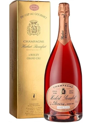 Herbert Beaufort, Cuvee Yllen Brut Rose, Bouzy Grand Cru, gift box 1.5 л