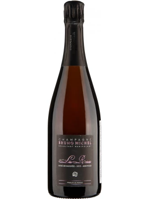 Bruno Michel, Les Roses Rose de Saignee Meunier Exta Brut, Champagne AOC 0.75 л 2015