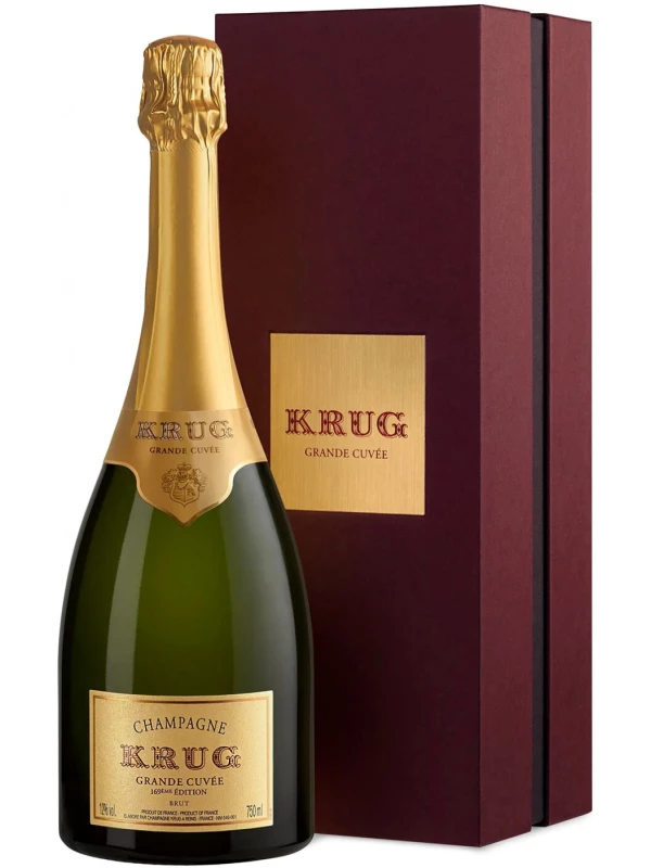 Krug, Grande Cuvee 169eme Edition, gift box