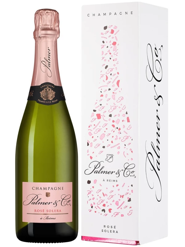 Palmer & Co, Rose Solera, Champagne AOC, gift box