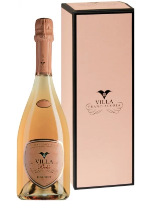 Villa Franciacorta, Boke Rose Brut, Franciacorta DOCG, gift box 0.75 л 2014