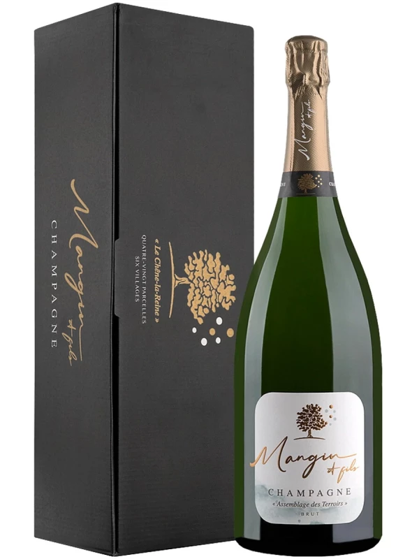 Mangin et Fils, Assemblage des Terroirs Brut, Champagne AOC, gift box