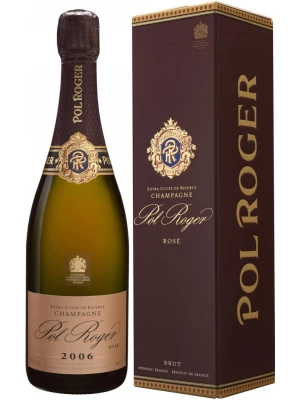 Pol Roger, Brut Rose, gift box 0.75 л 2006
