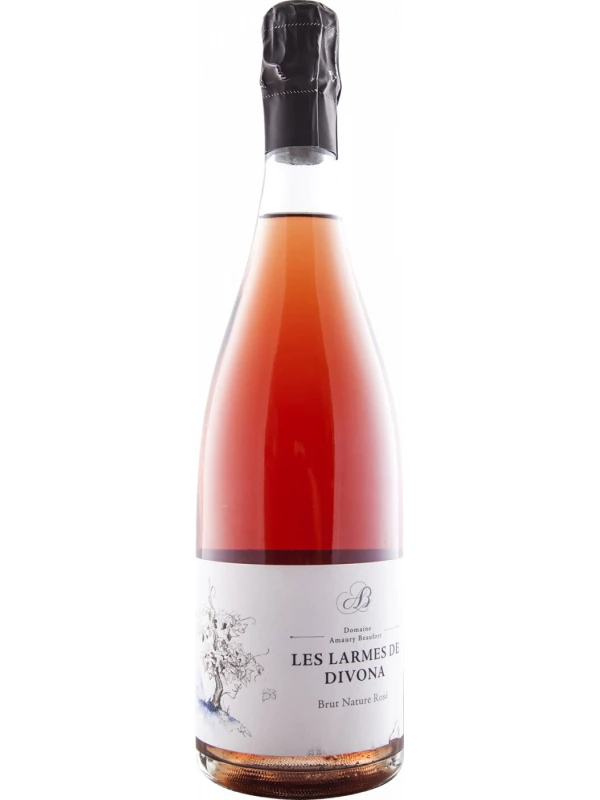 Domaine Amaury Beaufort, Les Larmes de Divona Brut Nature Rose