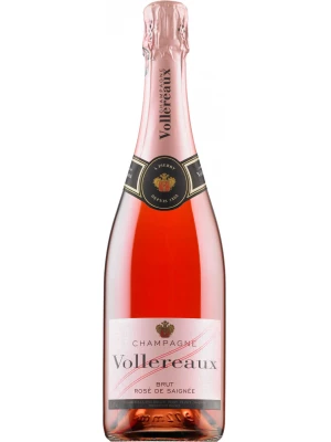 Vollereaux, Brut Rose de Saignee, Champagne AOC 0.75 л