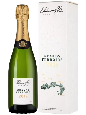 Palmer & Co, Grands Terroirs, Champagne AOC, gift box 0.75 л 2015