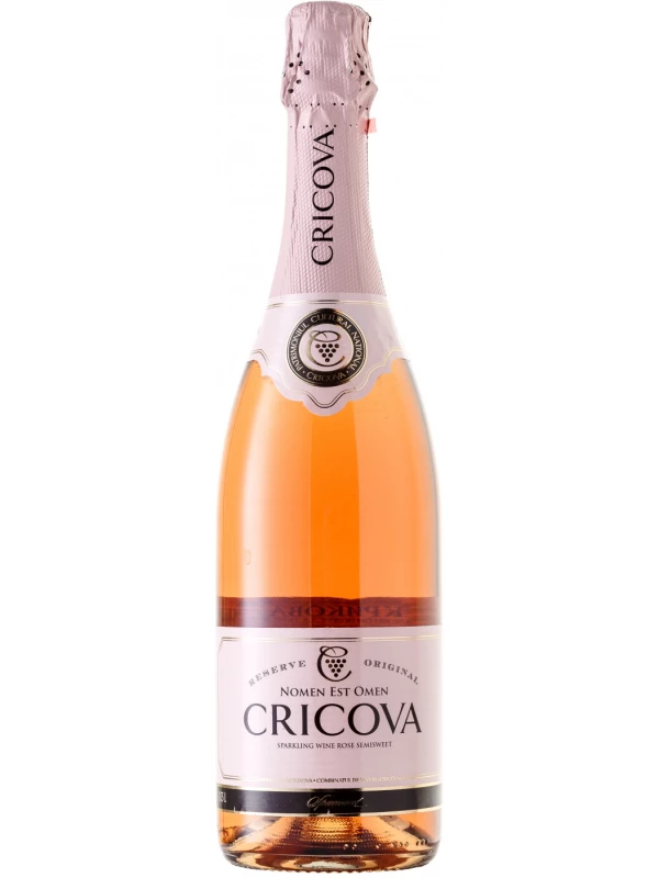 Cricova, Spumant Original Rose Semi-Sweet