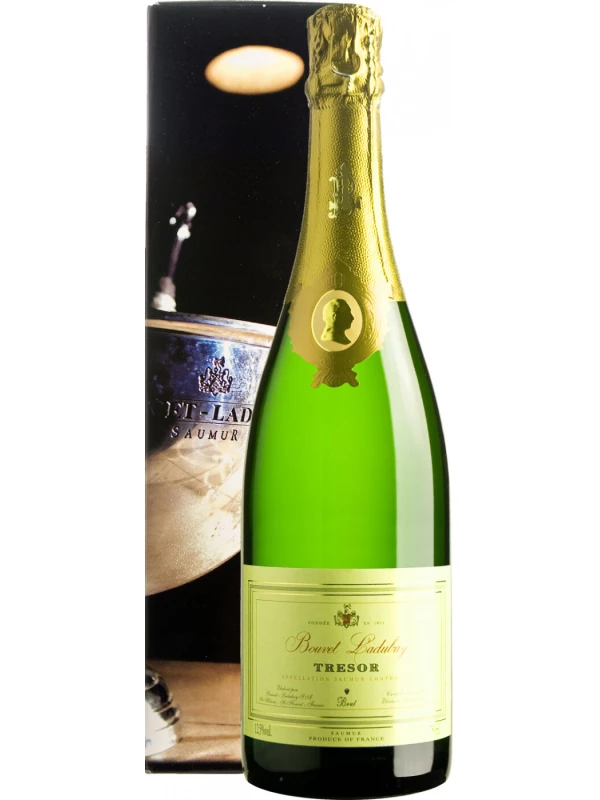 Bouvet Ladubay, Tresor Brut, Saumur AOC, gift box