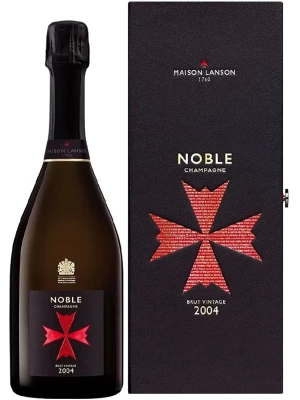 Noble Cuvee de Lanson Brut, gift box 0.75 л 2004